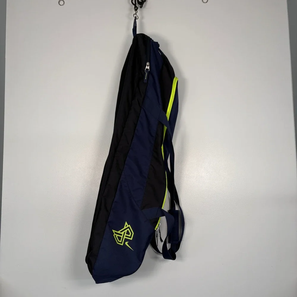 Nike MVP Edge Baseball Backpack Large Navy Blue Water Resistant Sports Equipment